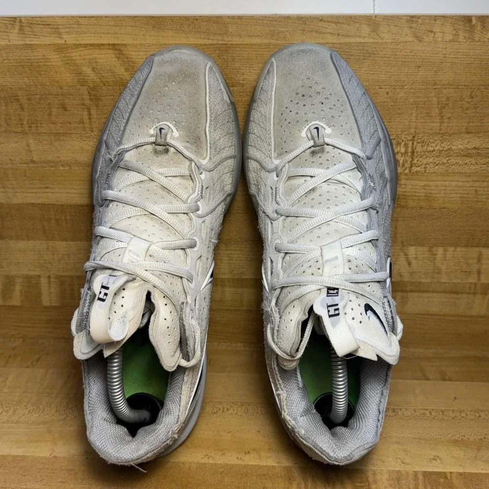 Nike Air Zoom GT Cut 3 Grey White Black Basketball Shoes IB4458-002 Mens 9
